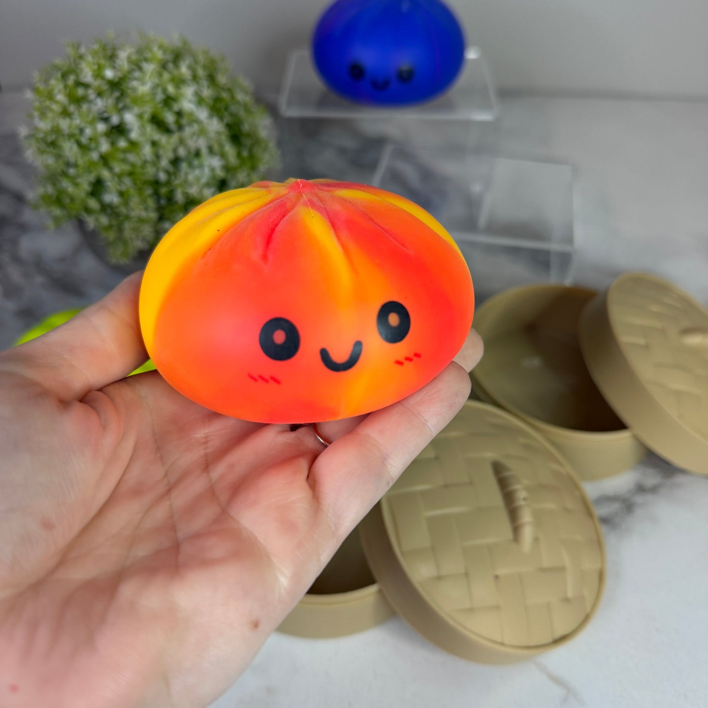 Squishy Toy - Viral Dumpling, Tie Dye