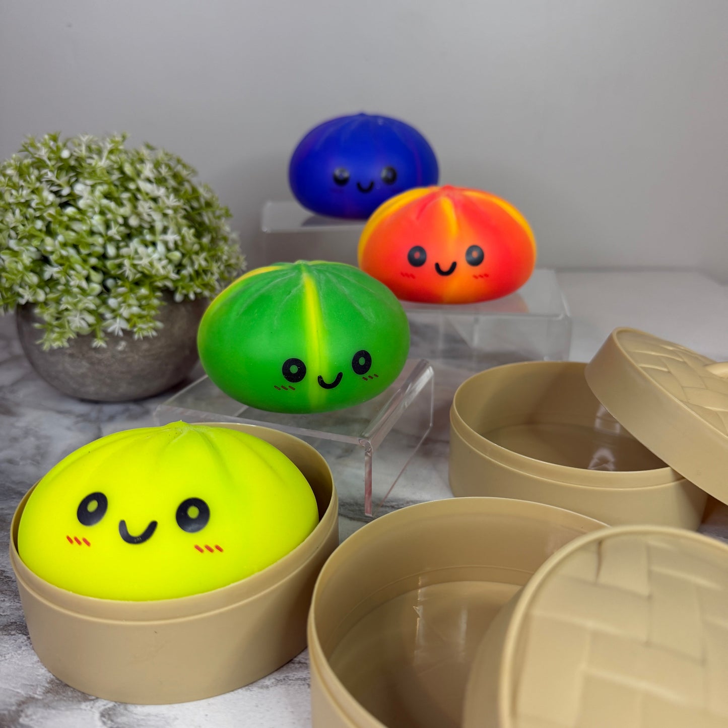 Squishy Toy - Viral Dumpling, Tie Dye
