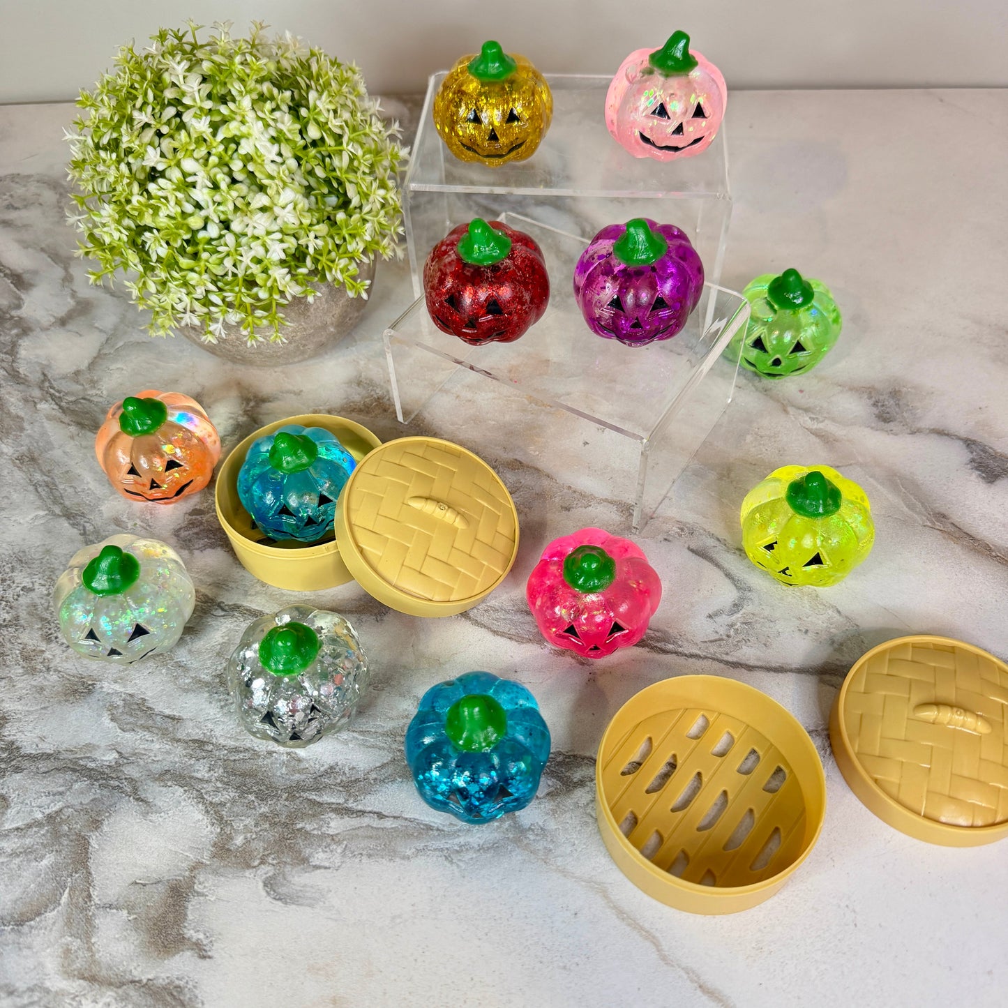 Squishy Toy - Halloween Pumpkin Mini Dumplin’