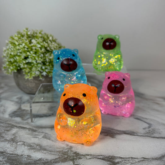 Squishy Toy - Capybara Glitter - PREORDER