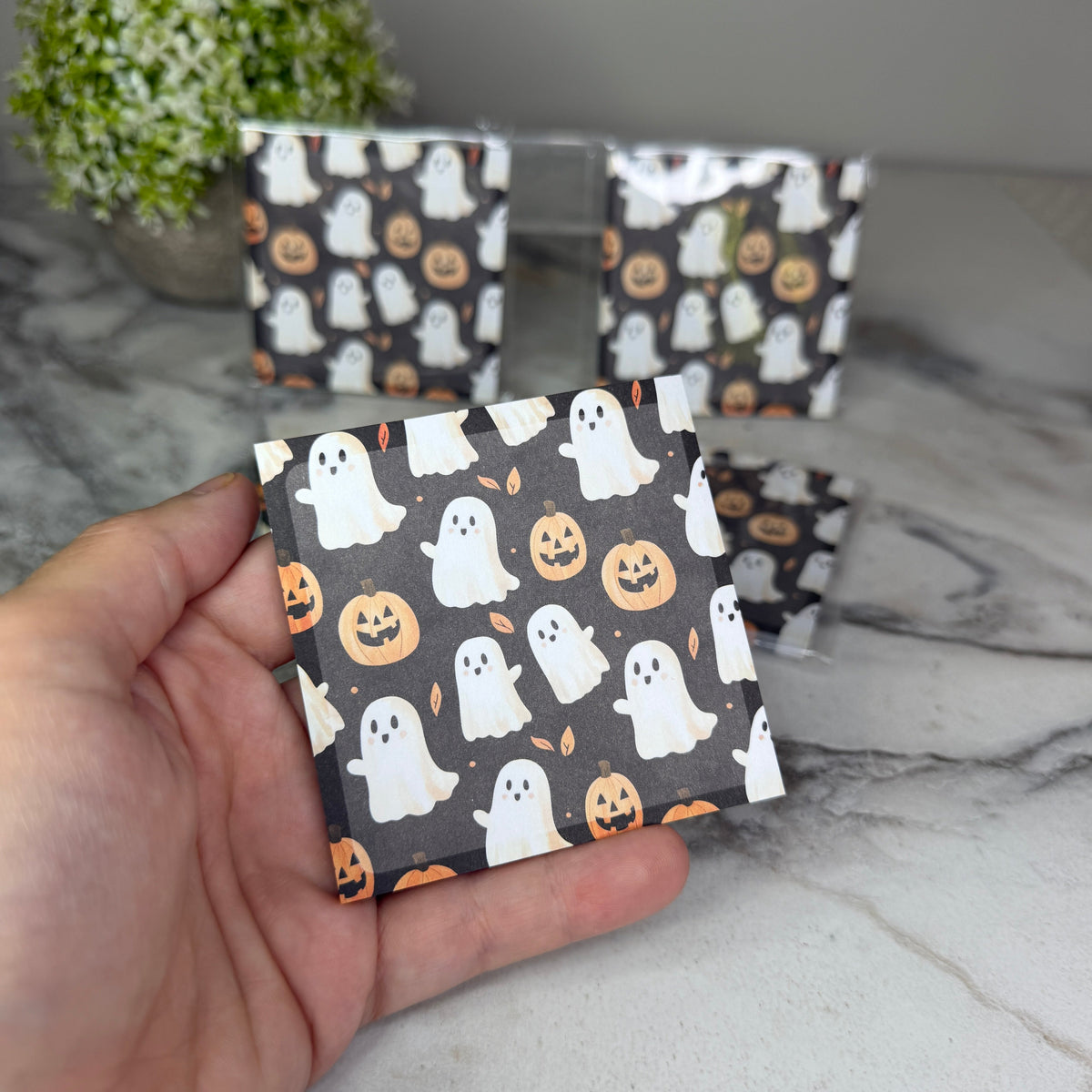 The Sticky Note Collection - Halloween Ghost & Pumpkin