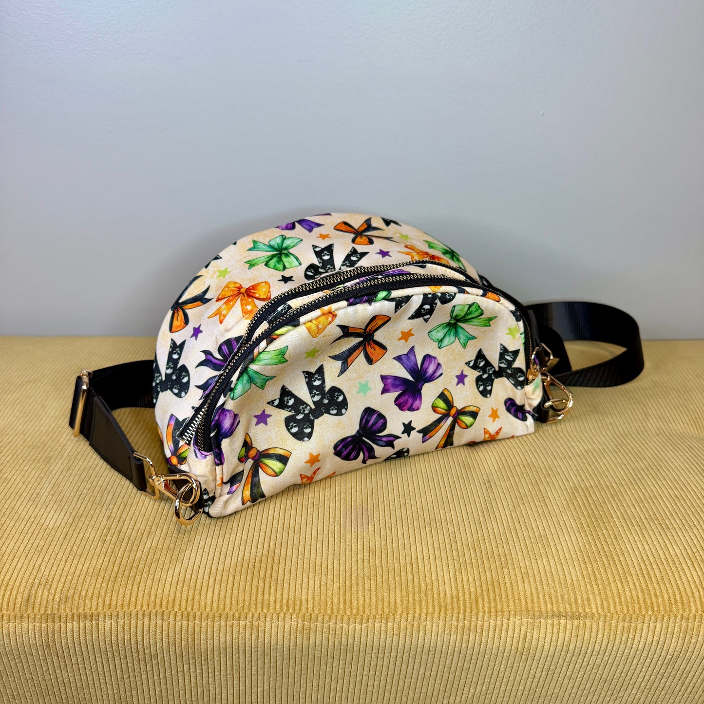 The Roni Nylon Crossbody - Halloween Fall Bows