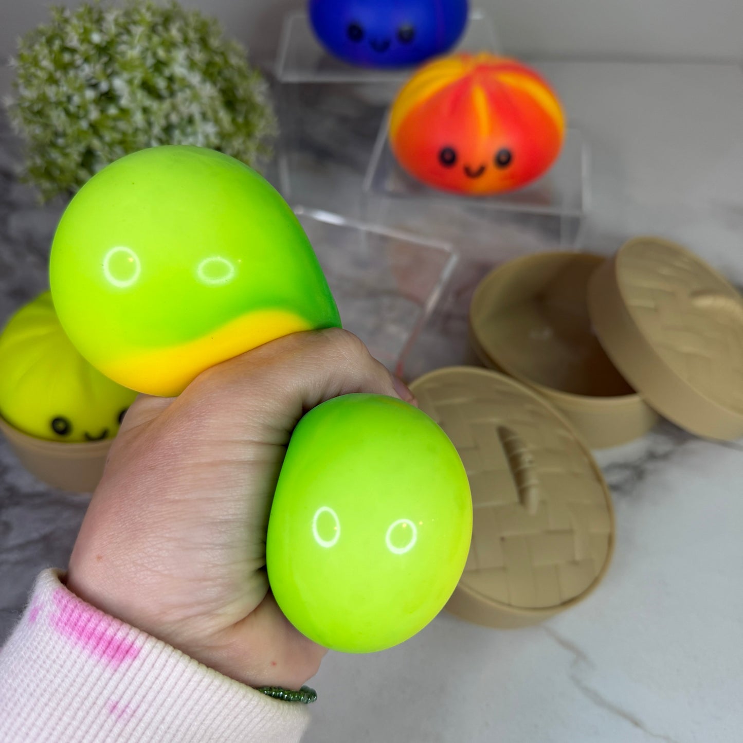 Squishy Toy - Viral Dumpling, Tie Dye