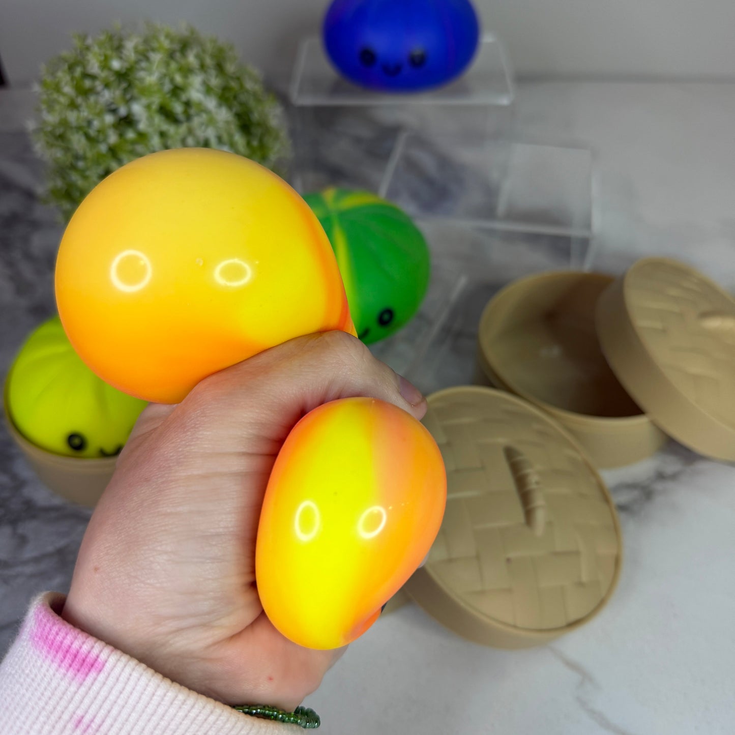 Squishy Toy - Viral Dumpling, Tie Dye