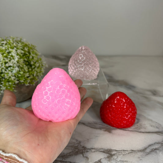 Squishy Toy - Strawberry, Large