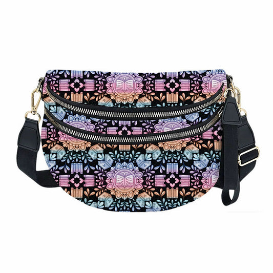 The Roni Nylon Crossbody - Book Mandala