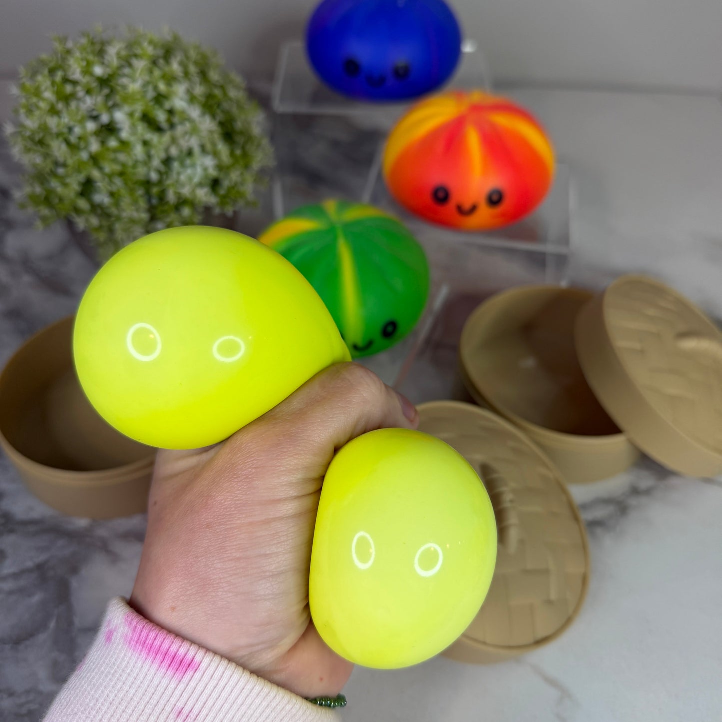 Squishy Toy - Viral Dumpling, Tie Dye