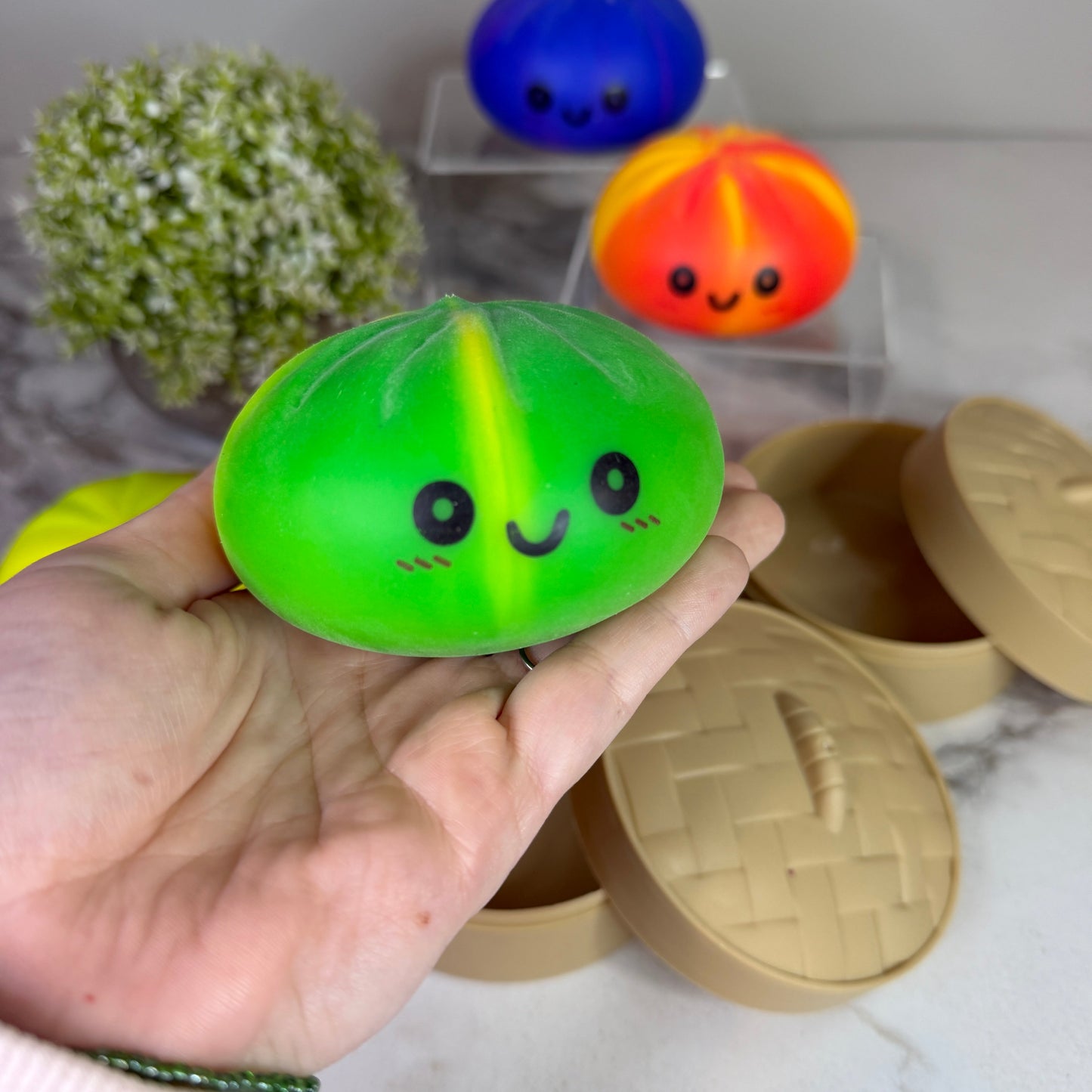 Squishy Toy - Viral Dumpling, Tie Dye