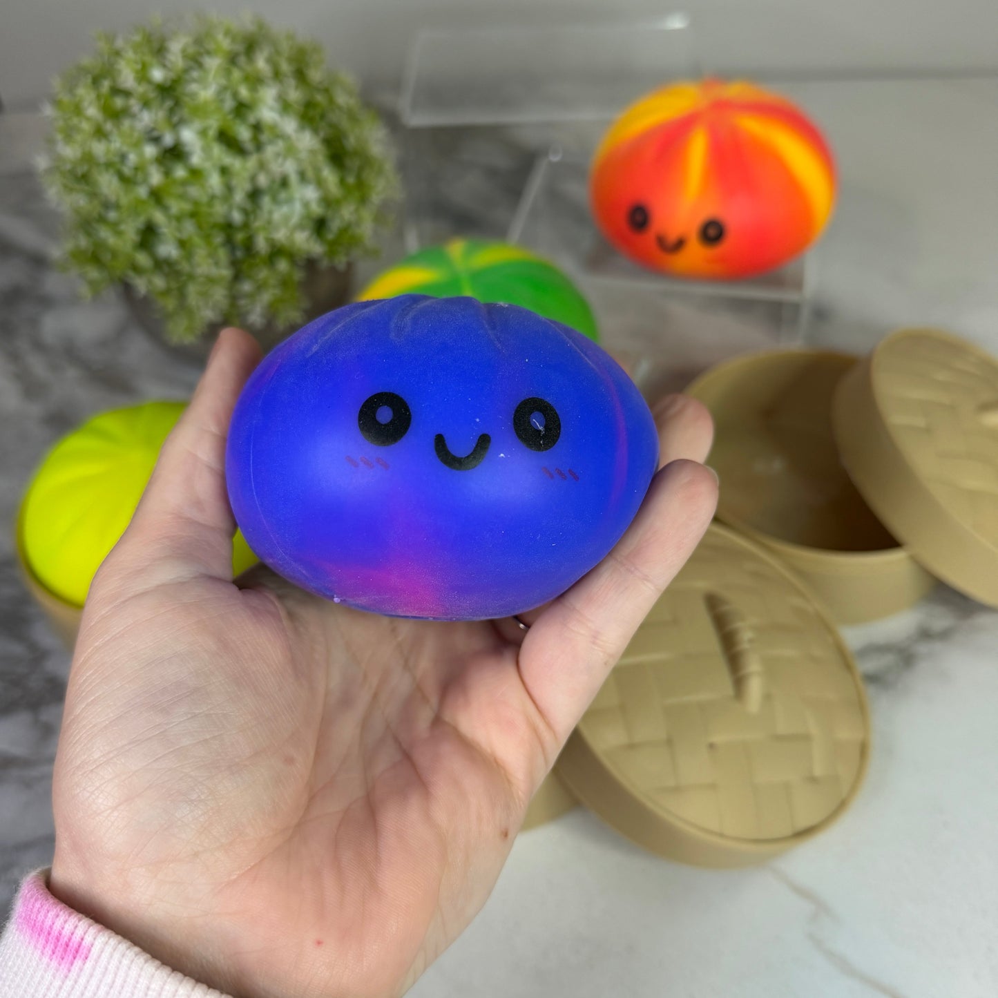 Squishy Toy - Viral Dumpling, Tie Dye