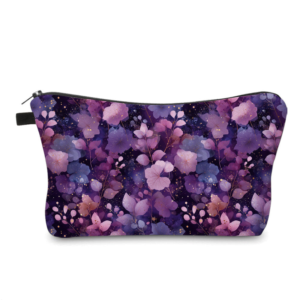 Pouch - Floral Purple