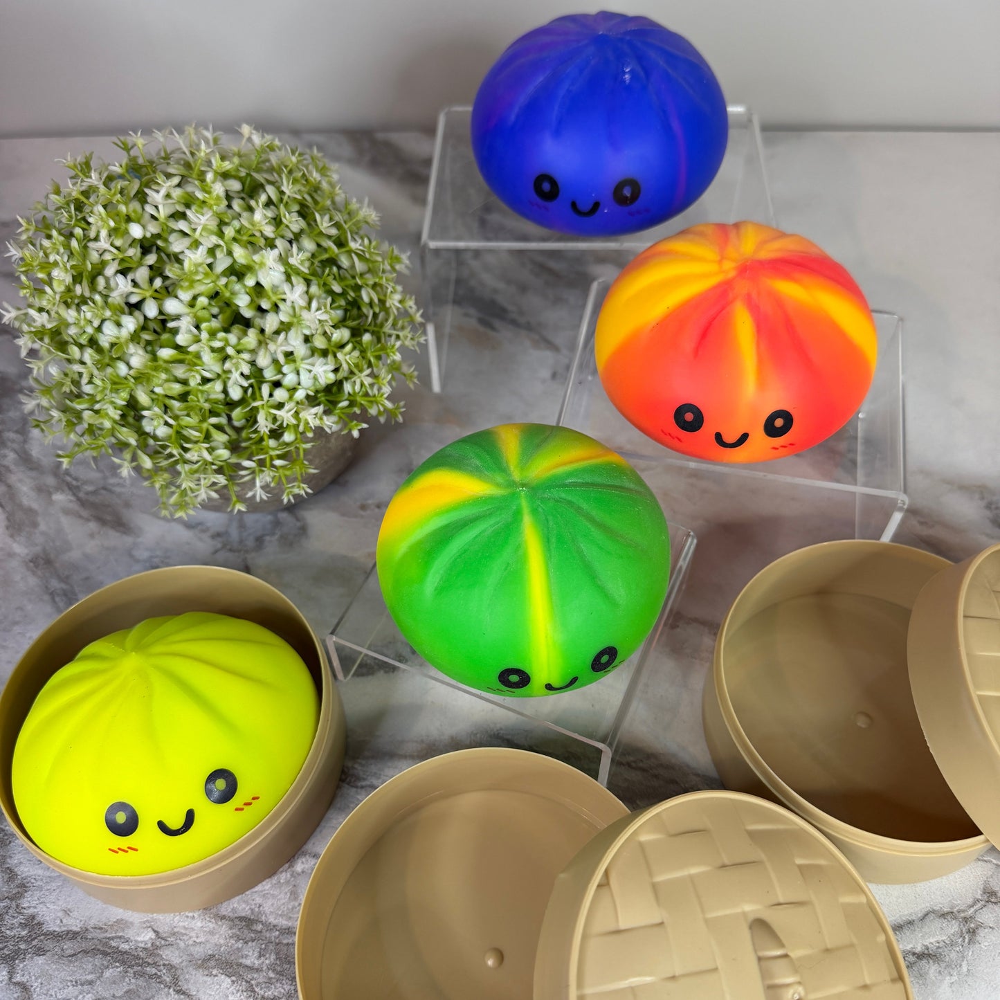 Squishy Toy - Viral Dumpling, Tie Dye