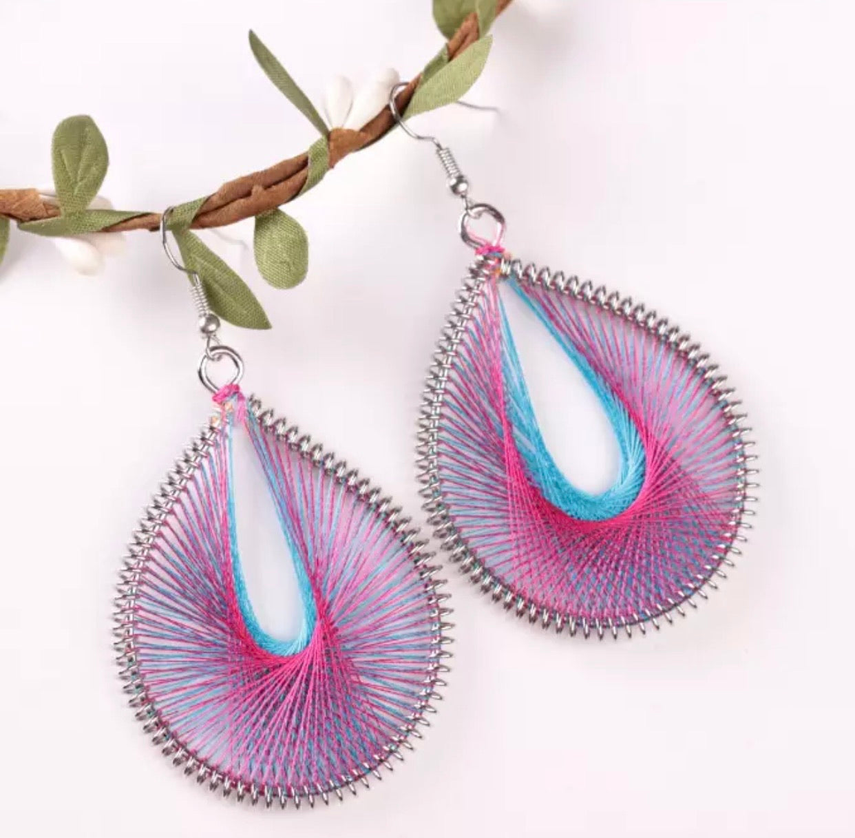 Metal String Teardrops