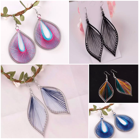 Metal String Teardrops