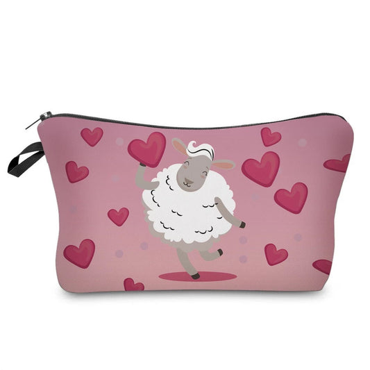 Pouch - Heart Llama Sheep - *While Supplies Last*